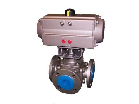 Pneumatic 3-way valve