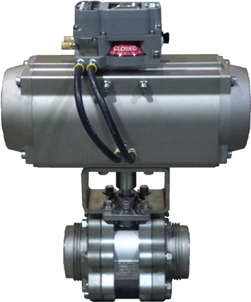 Axiom on pneumatic ball valve 